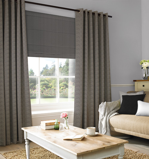 Blockout Curtains & Romans